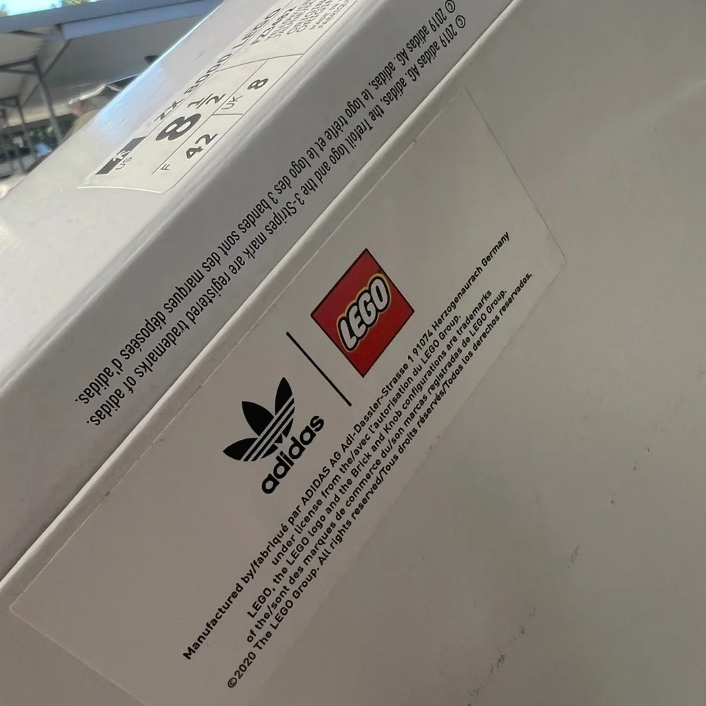 Adidas LEGO x ZX 8000 'A-ZX Series - Mixed Blocks' Size 8.5 NIB - Picture 10 of 15